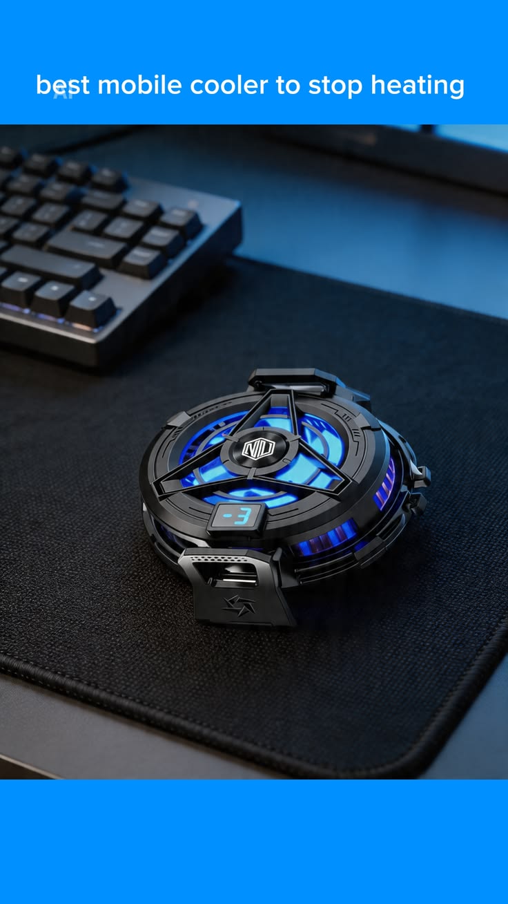 Magnetic Frost Pro — RGB Phone Cooler