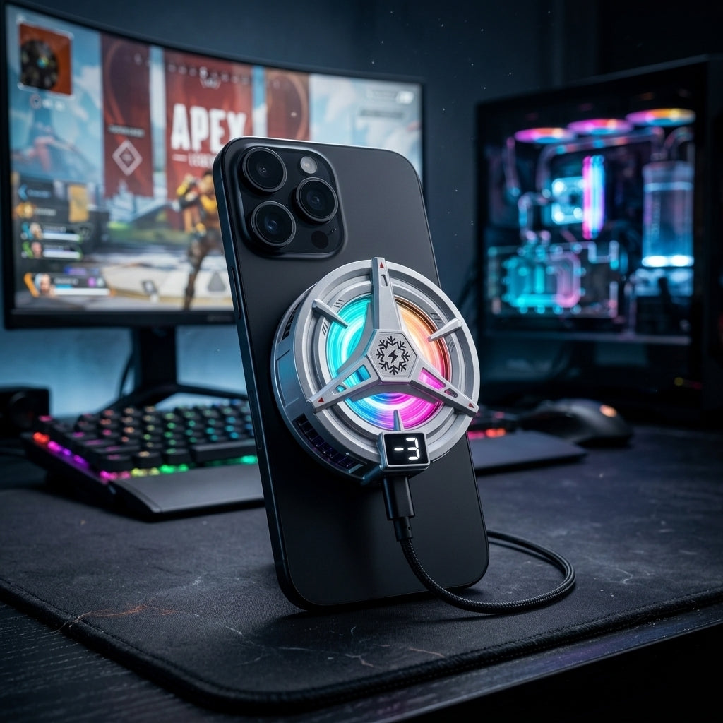 Magnetic Frost Pro — RGB Phone Cooler